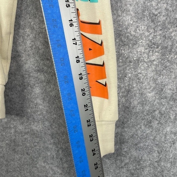 Space Jam A New Legacy Cream Fleece Sweatshirt Hoodie Unisex No Size - Picture 6 of 10